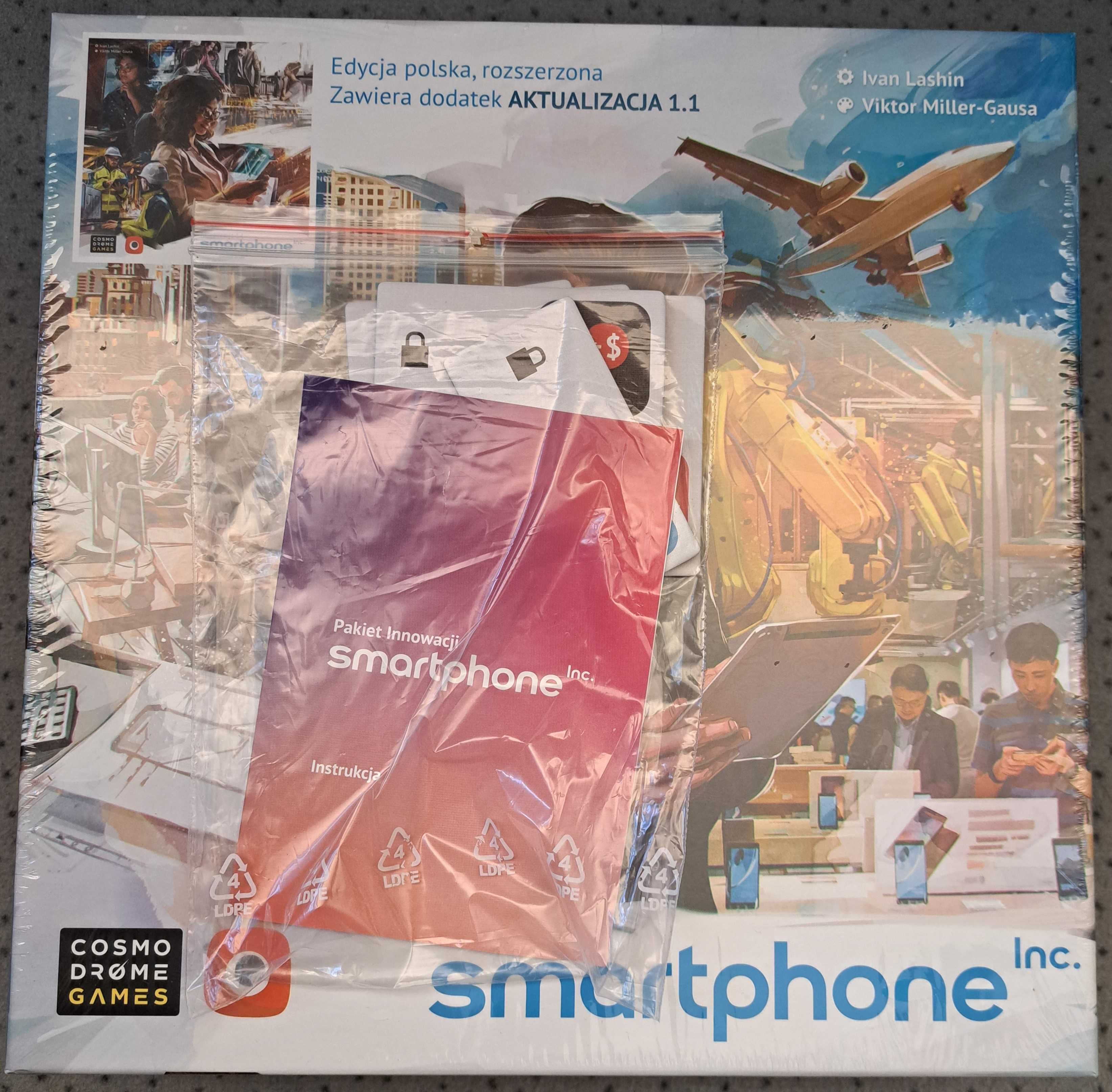 Smartphone Inc. 1.1 + pakiet innowacji Gra nowa w folii