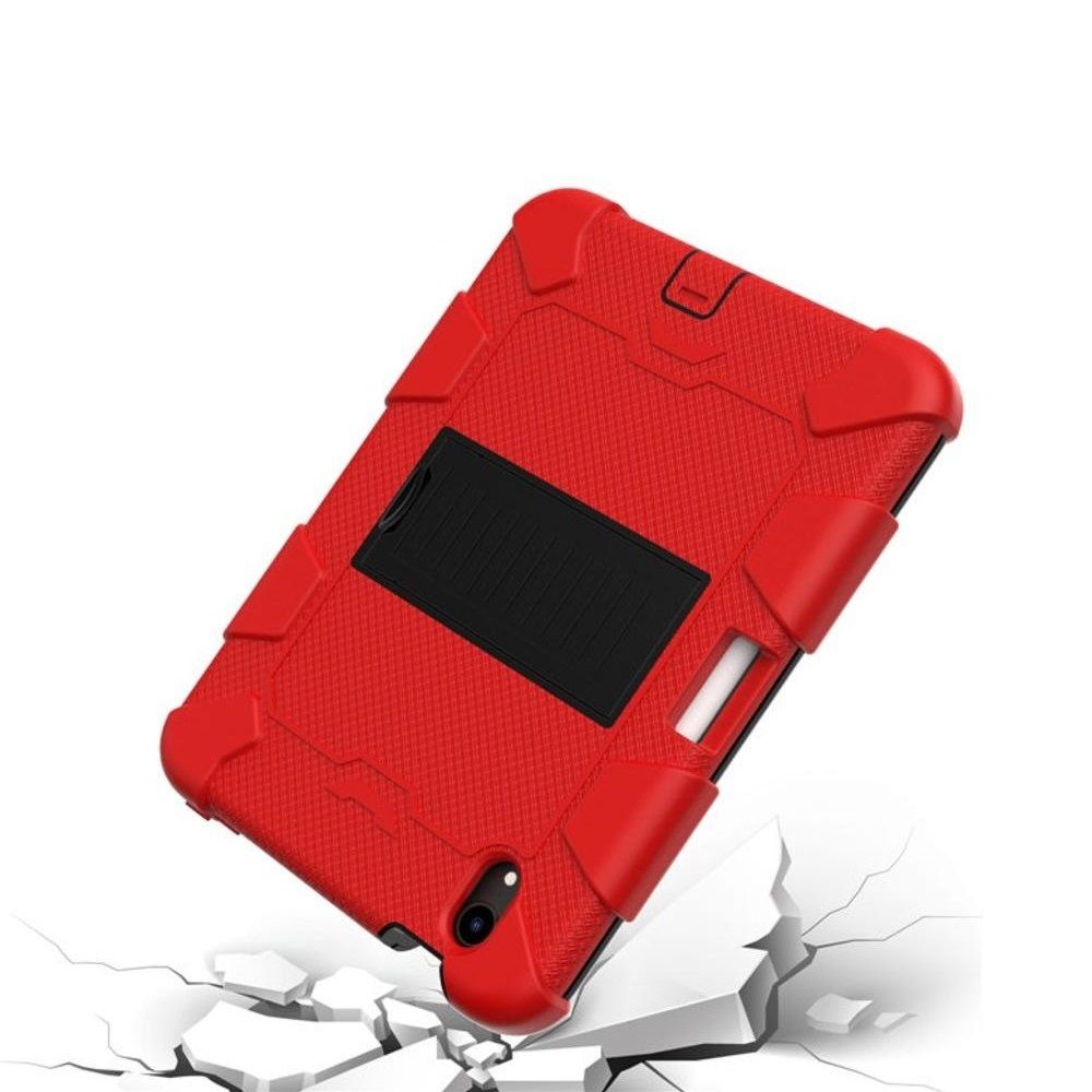 Etui do iPad Mini 6 8.3" z Podstawką i Paskiem na Ramię Czerwone