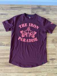 UA Project Rock The Iron Paradise koszulka na silownie gym crossfit M