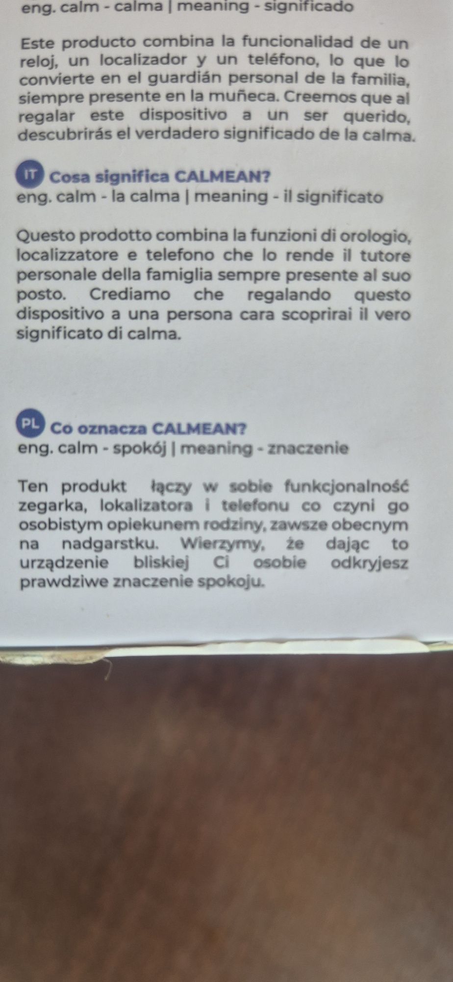 Nowy Smarwatch dla dzieci Calmean.