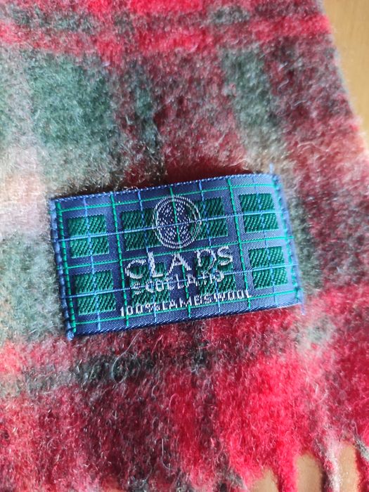 Cachecol lã escocês original