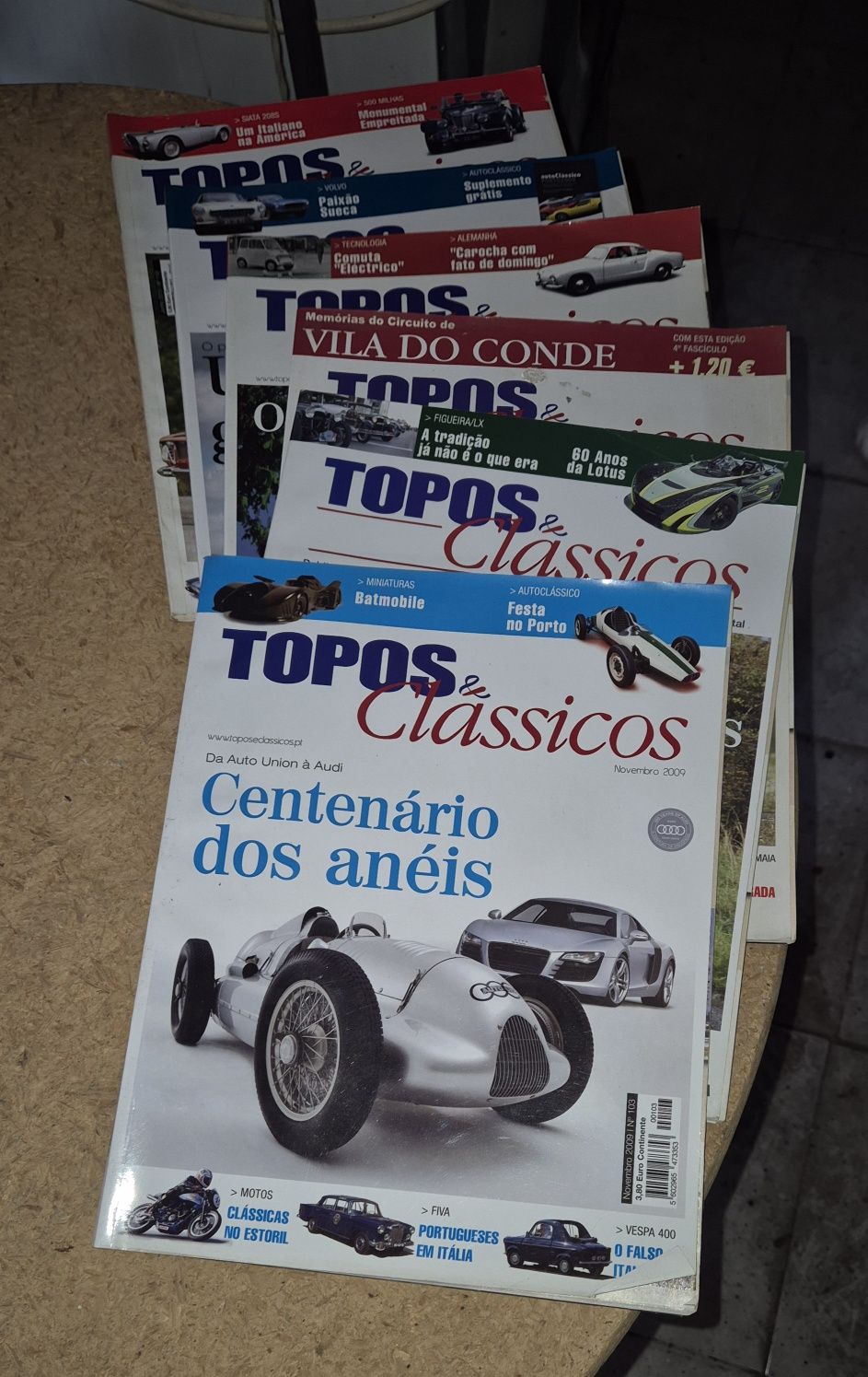 Revistas de automóveis clássicos