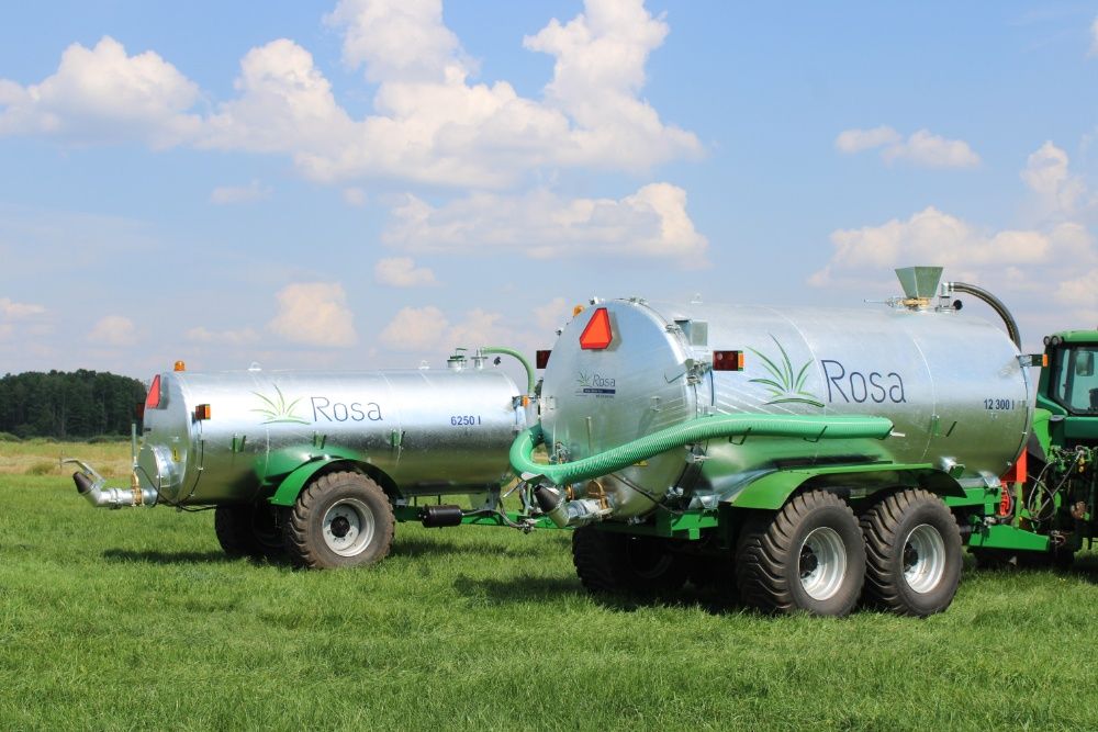 Wóz asenizacyjny ROSA 6/R1 6000 litrów - beczkowóz, beczka, szambiarka