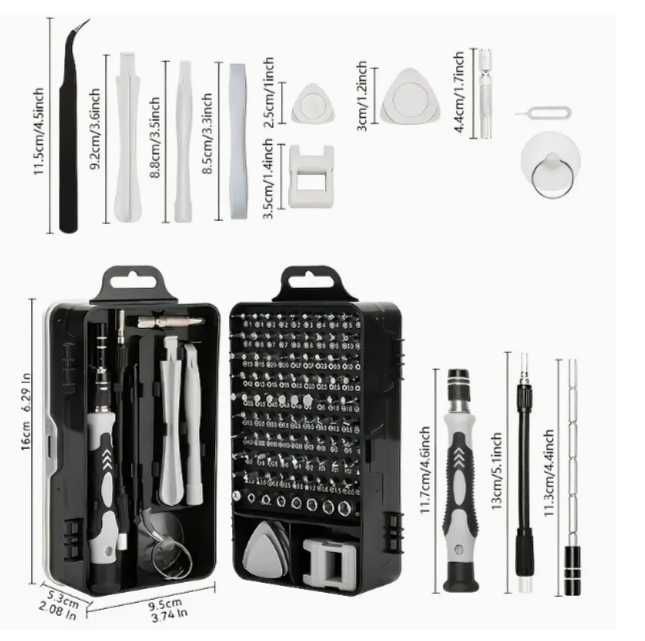 O Kit de ferramentas multifuncional