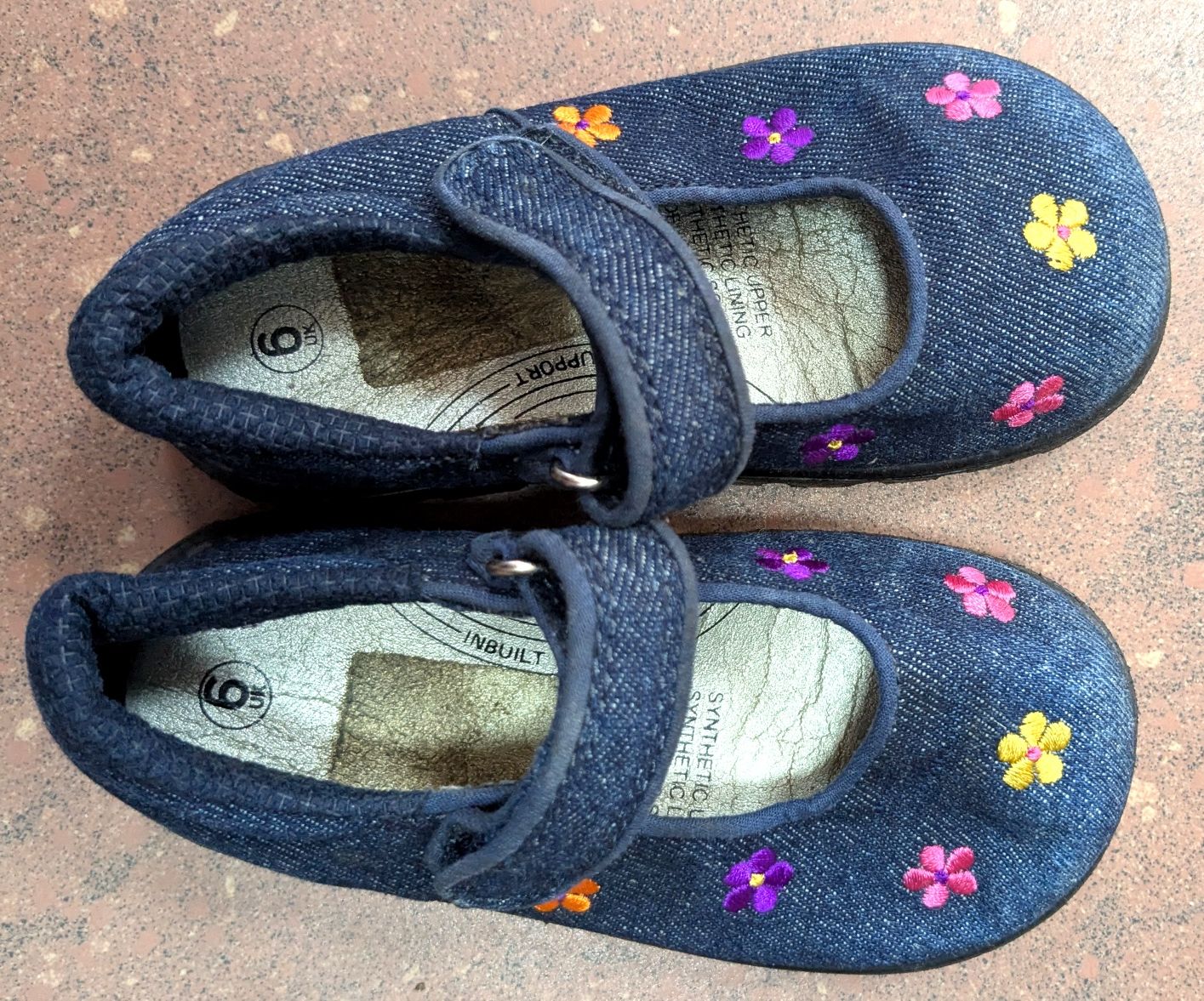 Baleriny miękkie w kwiatki Grosby Kids rozm. 23