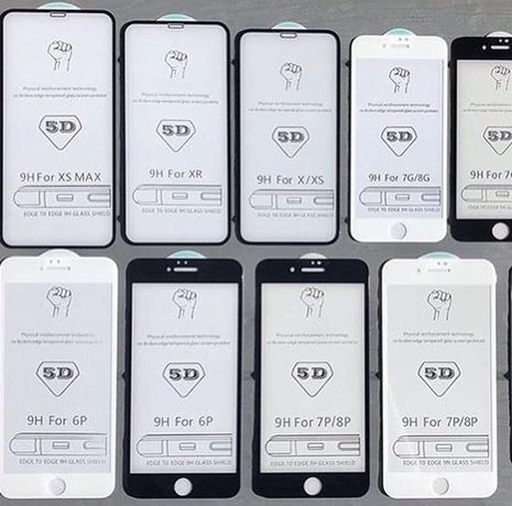 Защитное стекло iPhone 10 и другие модели