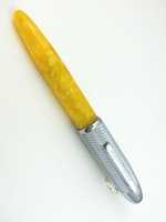 Breitling caneta Luxo mármore resinado amarela nova raríssima e linda