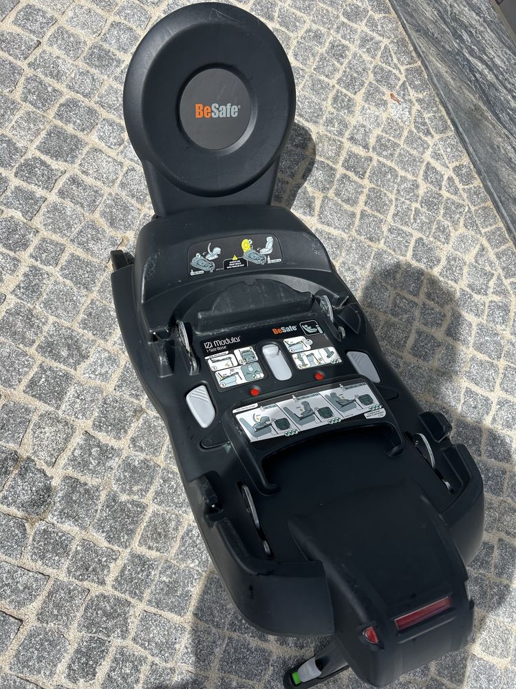 Cadeira auto besafe + iso fix