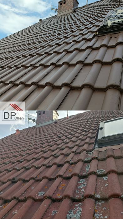 Mycie dachów, elewacji, hal, kostki brukowej, tarasów