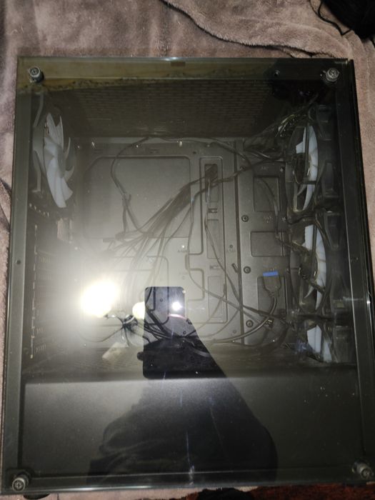 Корпус + 3 кулера 120мм + блок питания 500w 1rst player