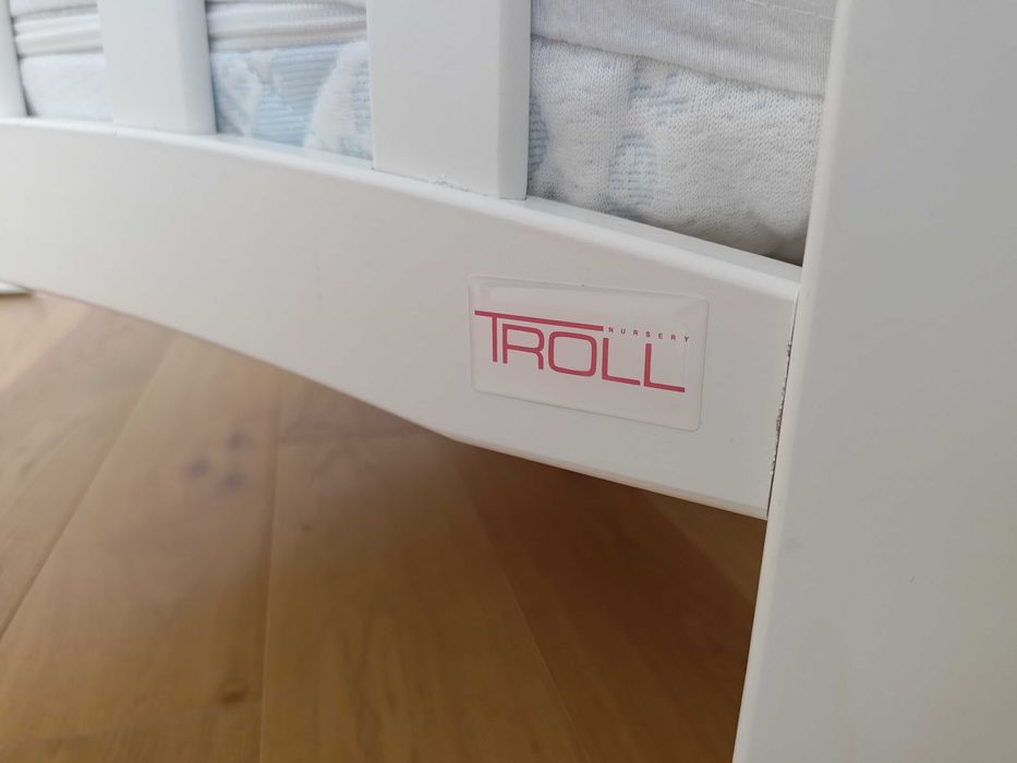 Łóżeczko dziecięce Nicole Troll 120x60 + materac