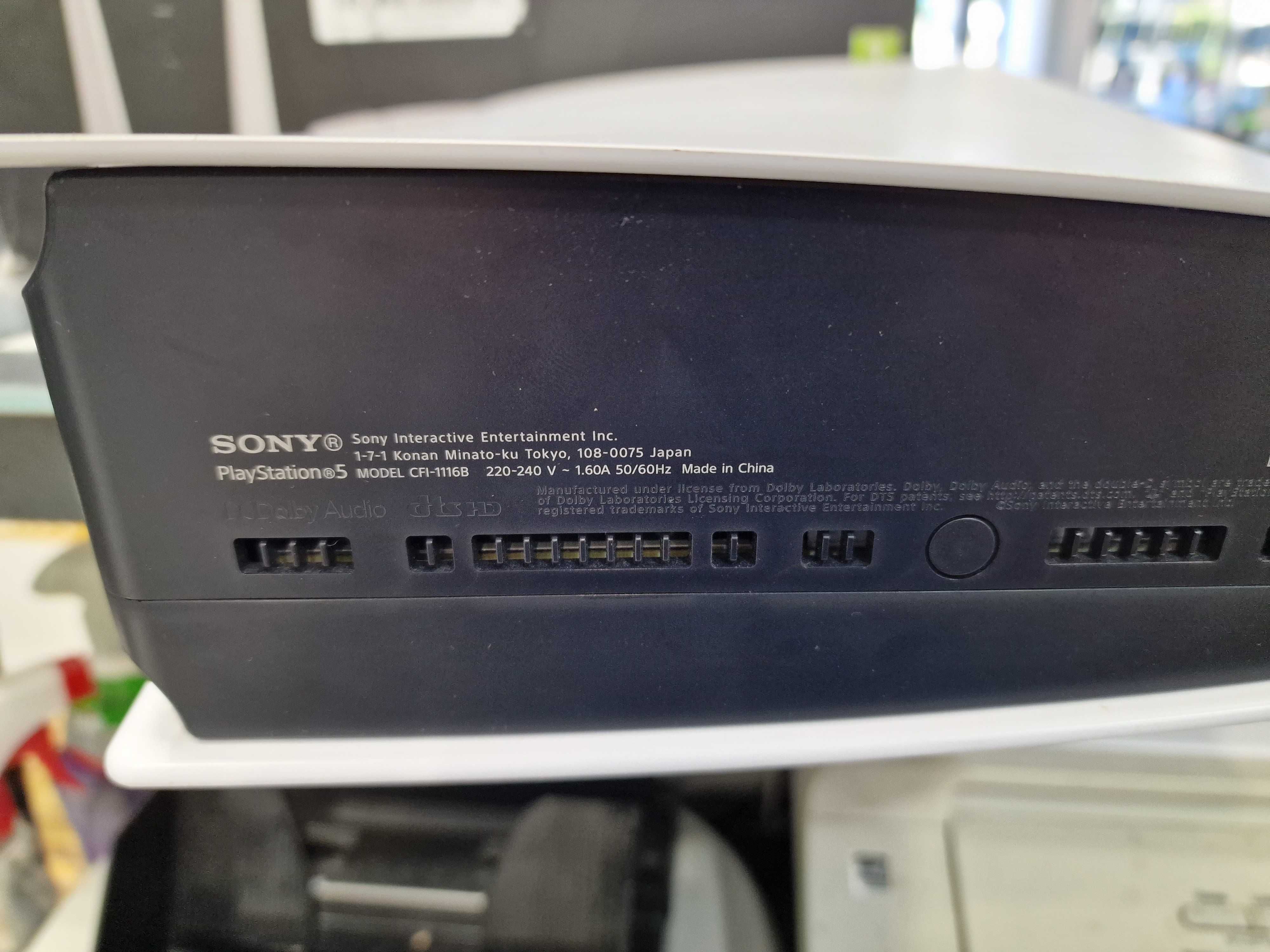 PS5 Digital 825GB/ Playstation 5 Digital CFI-1116B/ czyszczona/ Gwaran