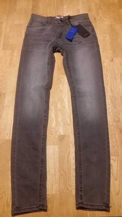 Gosling Ryan 80/107 cm Only&Sons SLIM szare W29 L32 skinny rurki w30