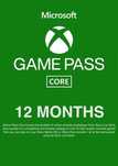 Xbox game pass CORE 12 Miesięcy