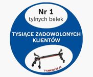 Tylna belka skrętna, oś do Peugeot Partner