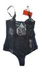 God Save Queens - koronkowe body VALENTINA - rozmiar L