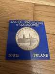 Zamek królewski w warszawie 100 zł moneta 1975
