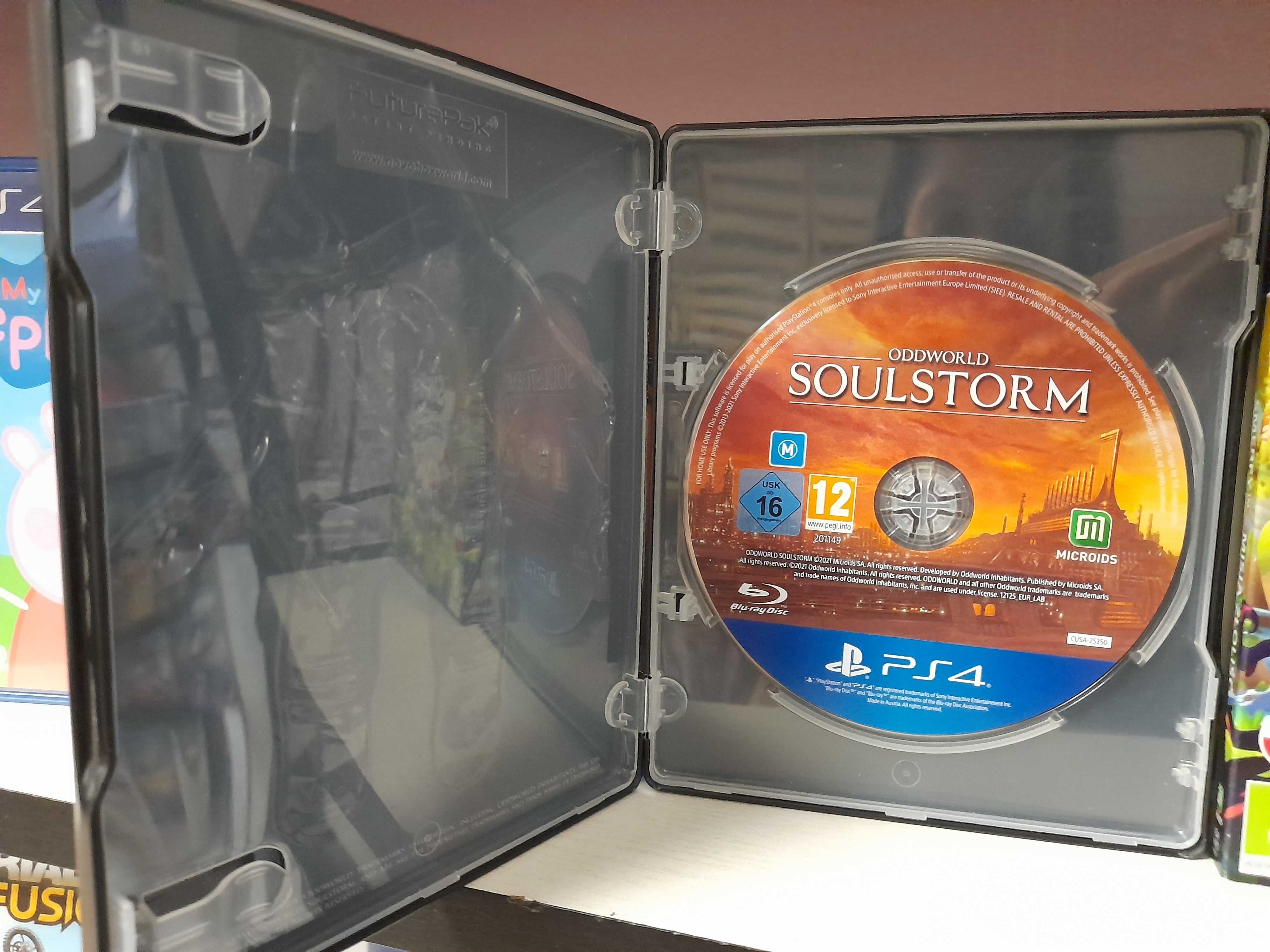 Oddworld Soulstorm steelbook ps4, sklep Tychy, wymiana