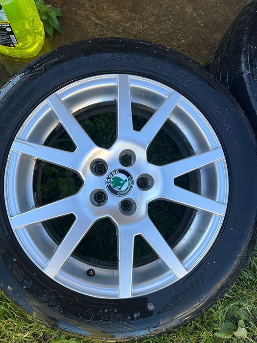 Диски шкода spider 5x100 r16 wrs