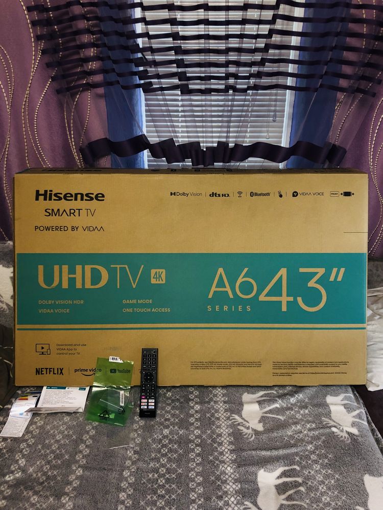 Телевизор Hisense 43a6bg