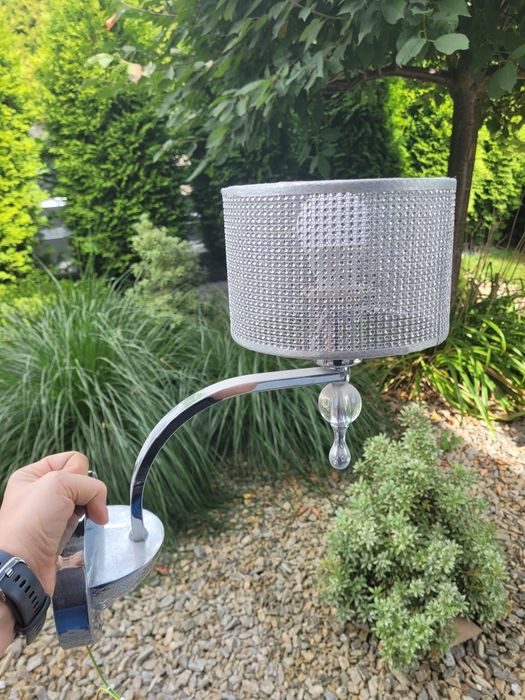 Kinkiet ścienny glamur