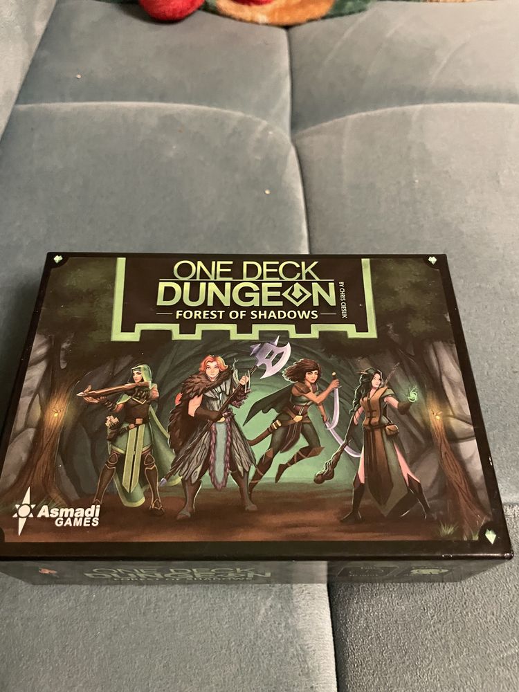 One deck dungeon gra planszowa dla 1 lub 2 osób