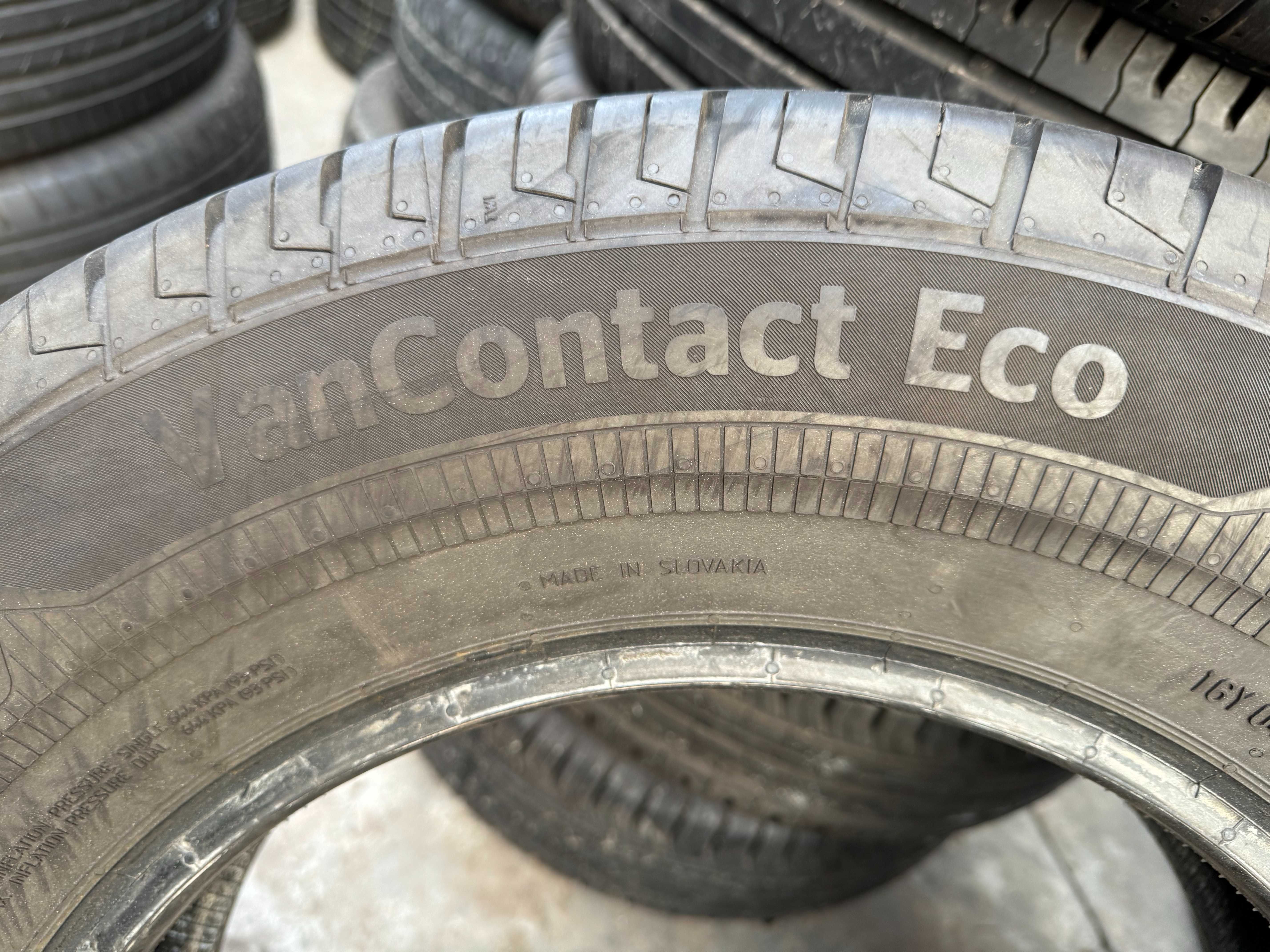 Шини CONTINENTAL 205/75 R16C, VanContact Eco, літня гума, цешка