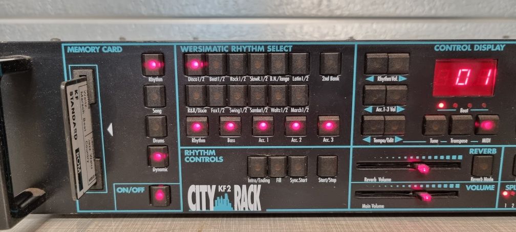 Syntezator mikser WERSI City Rack KF2