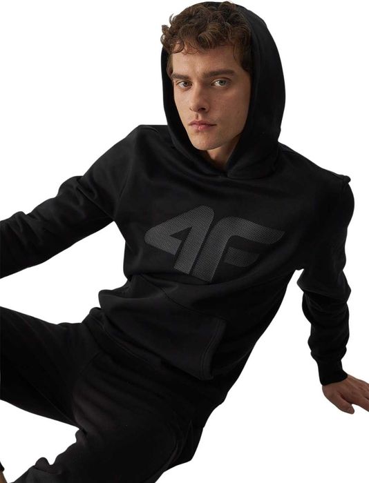 Bluza męska 4F dresowa sportowa z kapturem wygodna: różne rozmiary