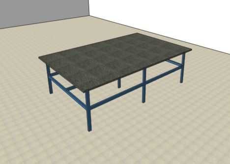 Stół warsztatowy do stolarni