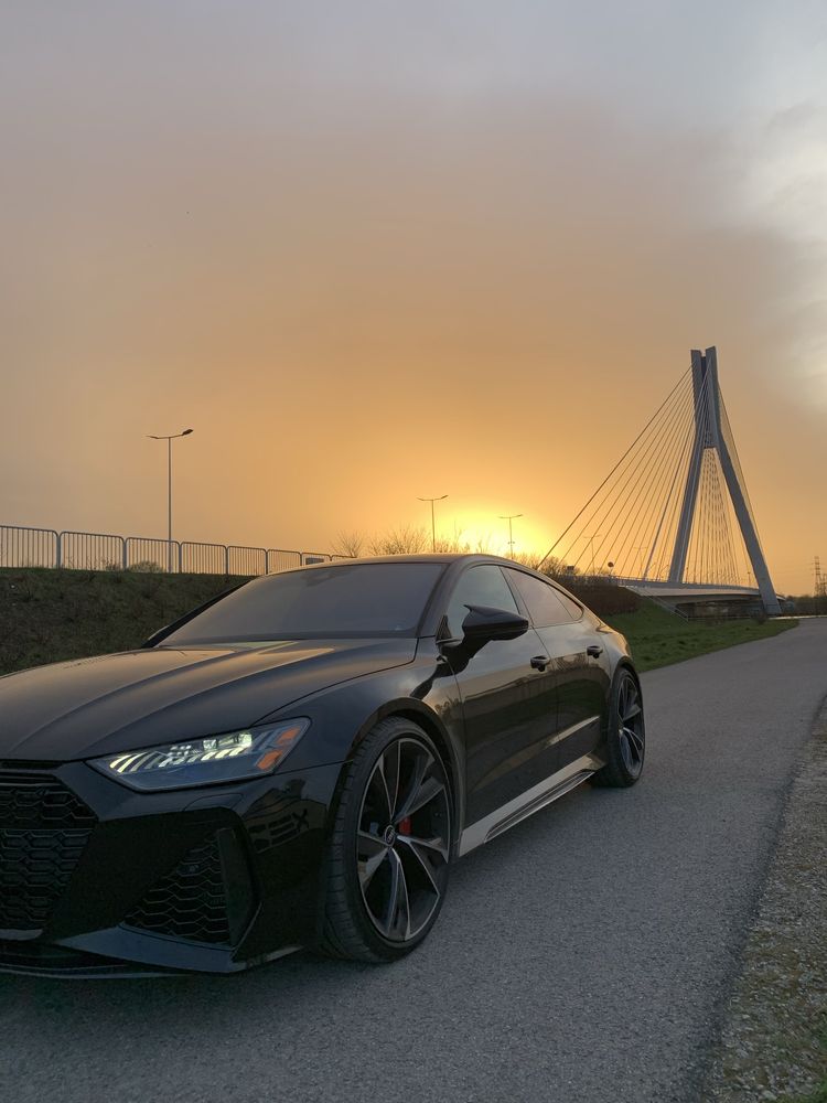 Auto do ślubu audi rs7 c8 600km