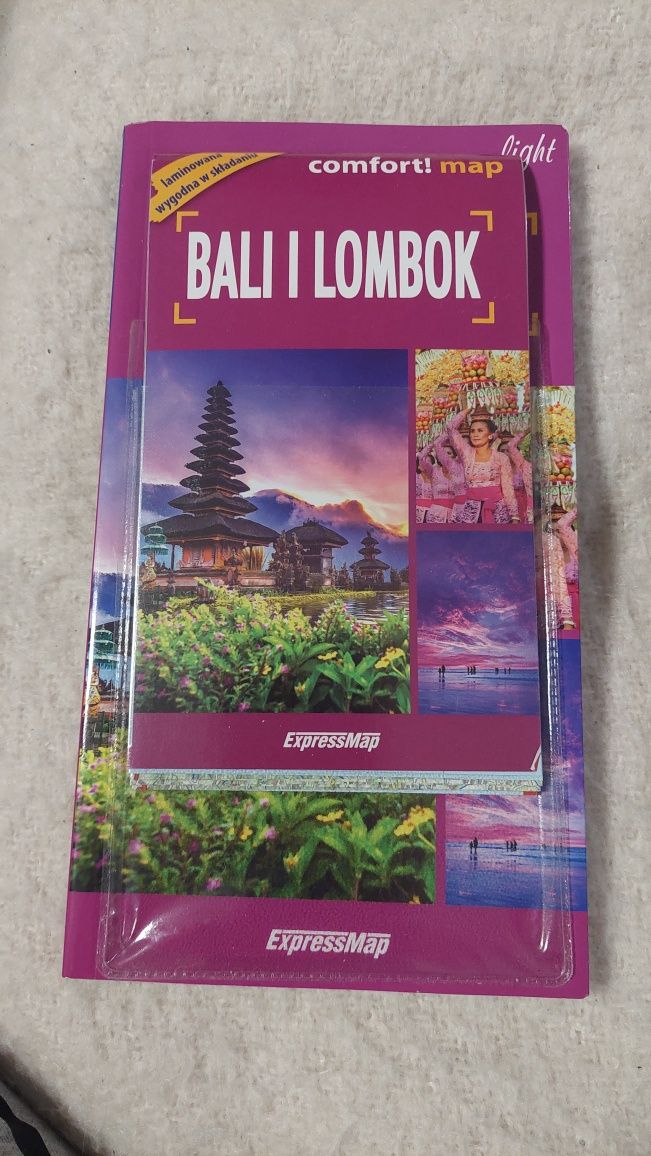 Bali przewodniki z mapą.