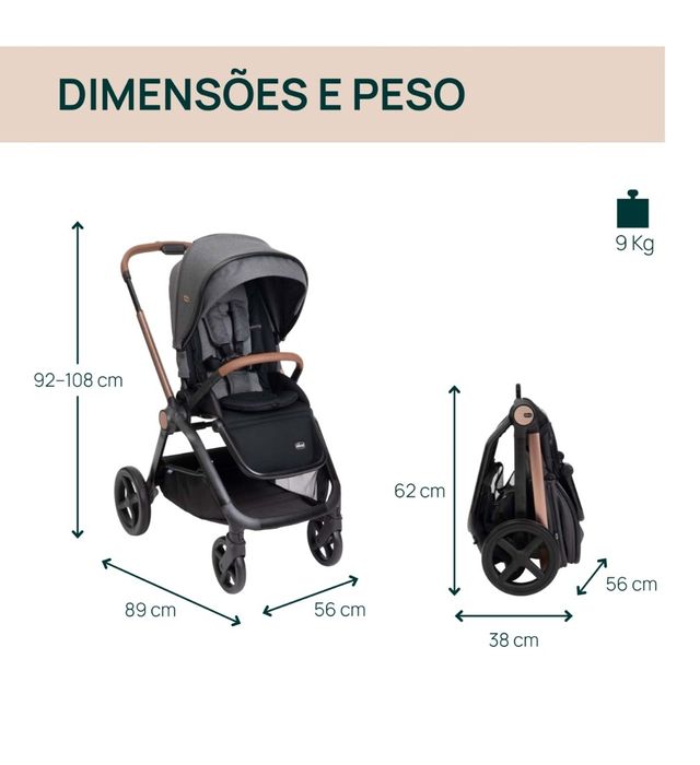 Carrinho Chicco Mysa