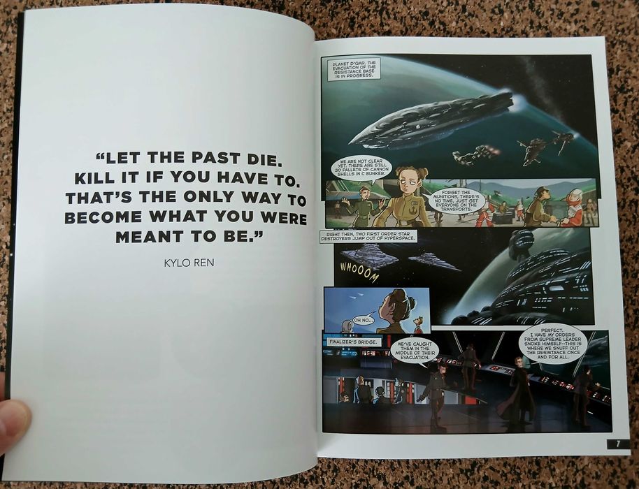 The Last Jedi - graphic novel adaptation (Star War Episode 8)