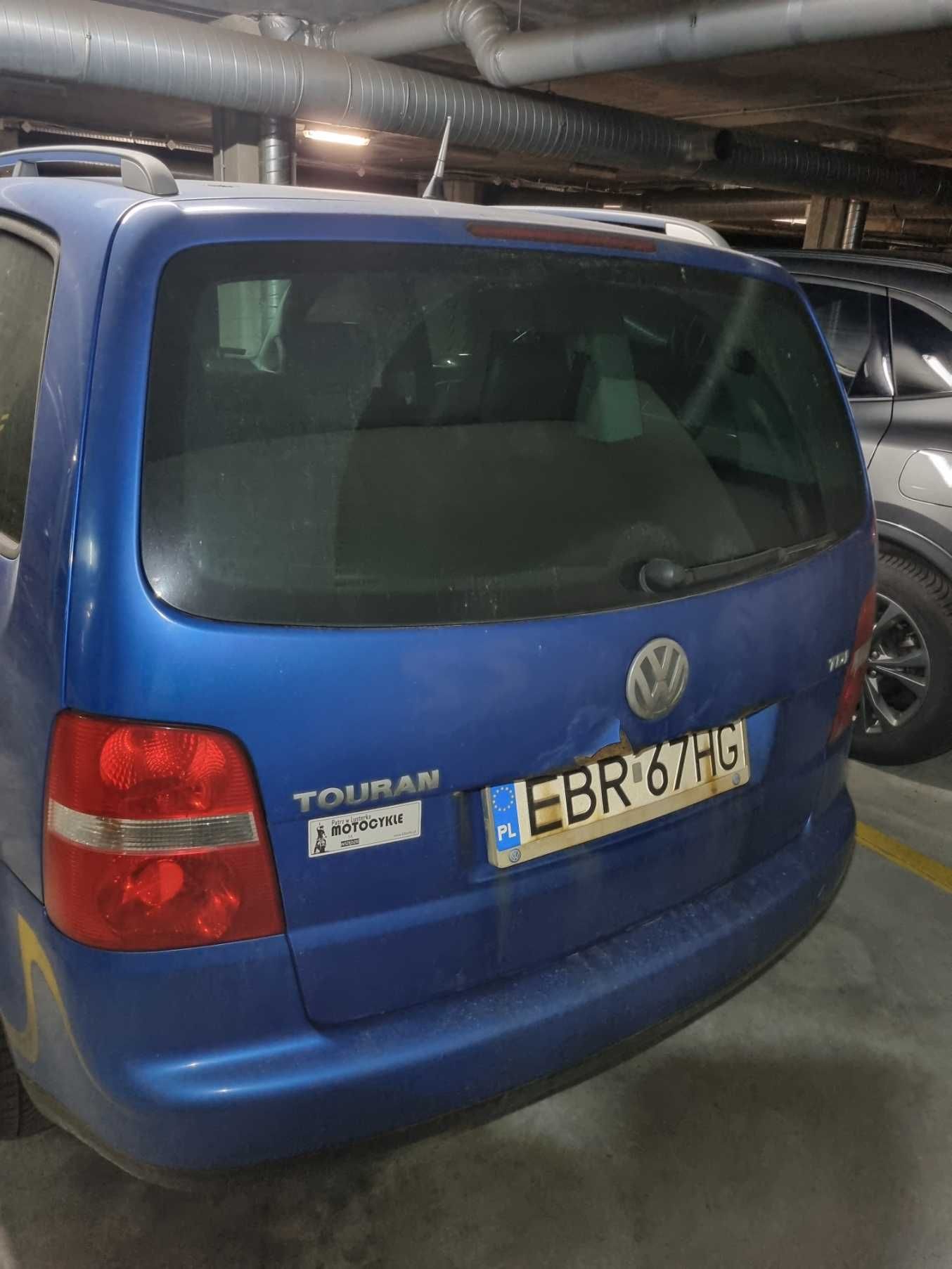 VW Touran 1.9 BKC, 2004r, DSG, 7 osobowy, Android, ///Rezerwacja///