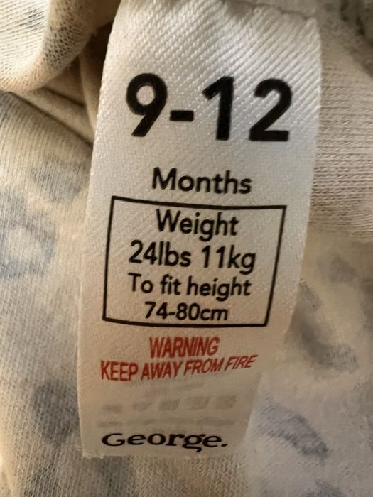 Боди George 9-12 мес, 74-80см