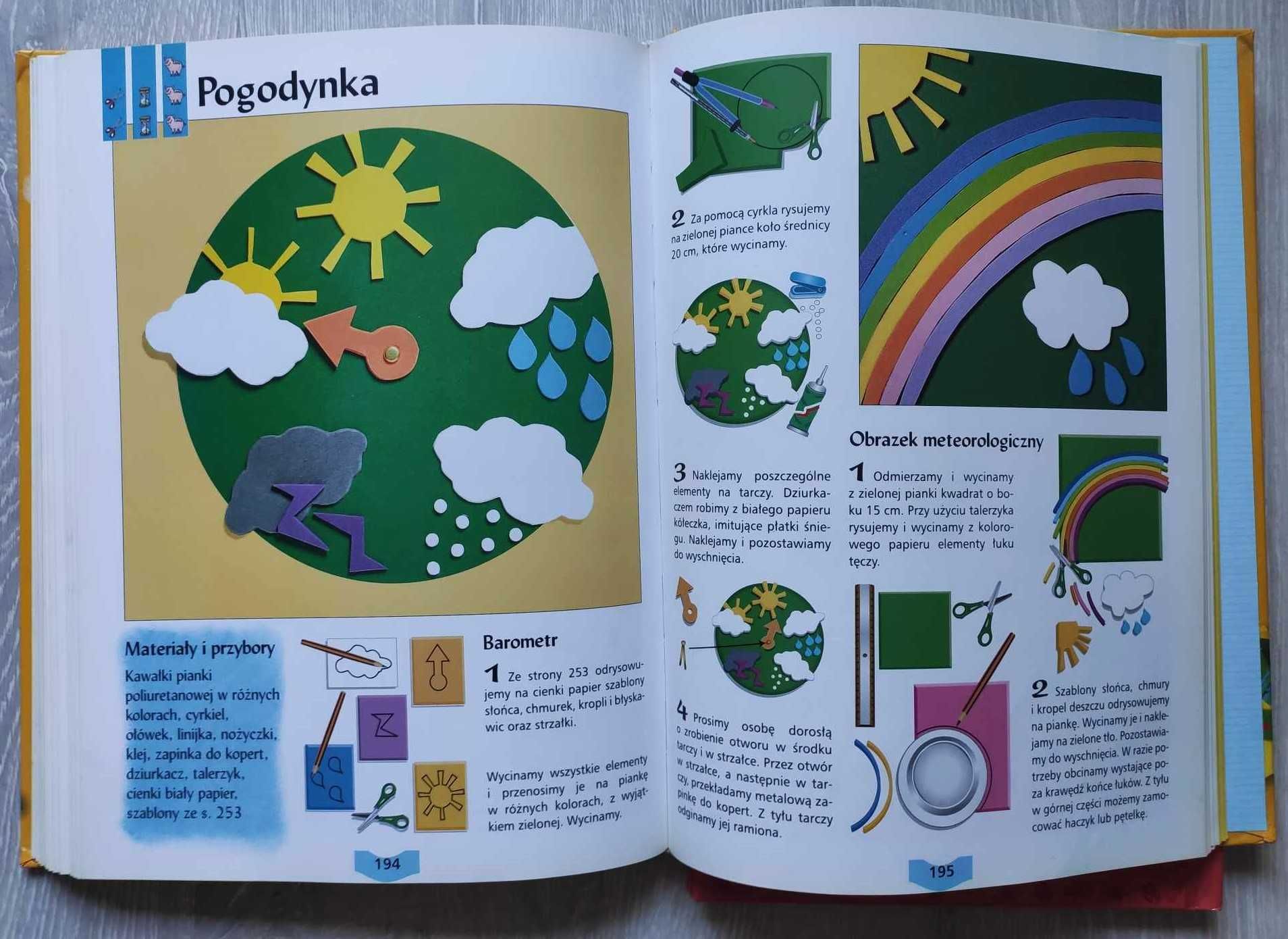 Księga pomysłów dla dzieci od 3 do 7 lat Dekoracje i ozdoby