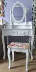 Toaletka z lustrem, taboret gratis!!