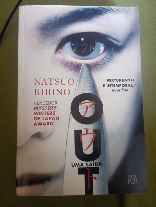 Livro Out - Uma Saída de Natsuo Kirino Edição Asa