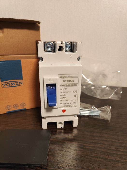 Автомати постійного струму TOMZN 125А