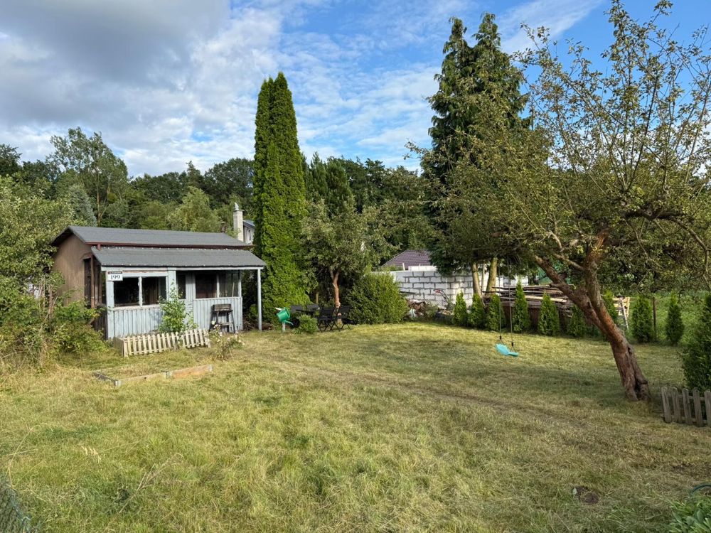 Sprzedam śliczną działkę ROD PORTOWIEC 300m2