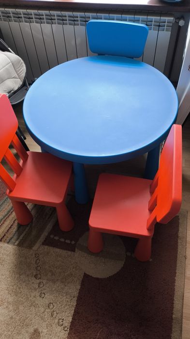 Stolik z krzesłami dla dzieci Ikea