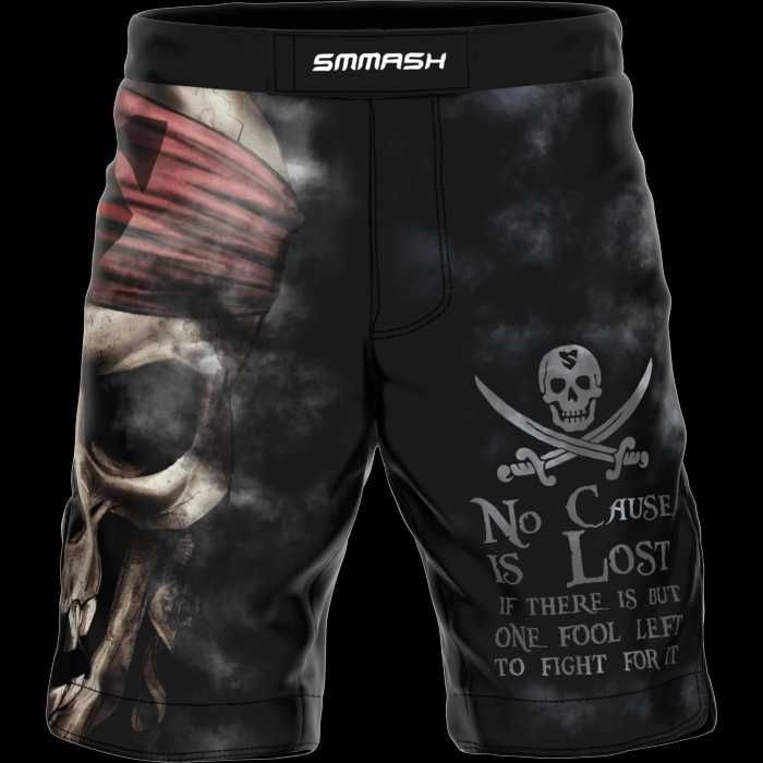 SMMASH spodenki MMA PRO "Pirates Of MMA" - nowe, rozmiar M