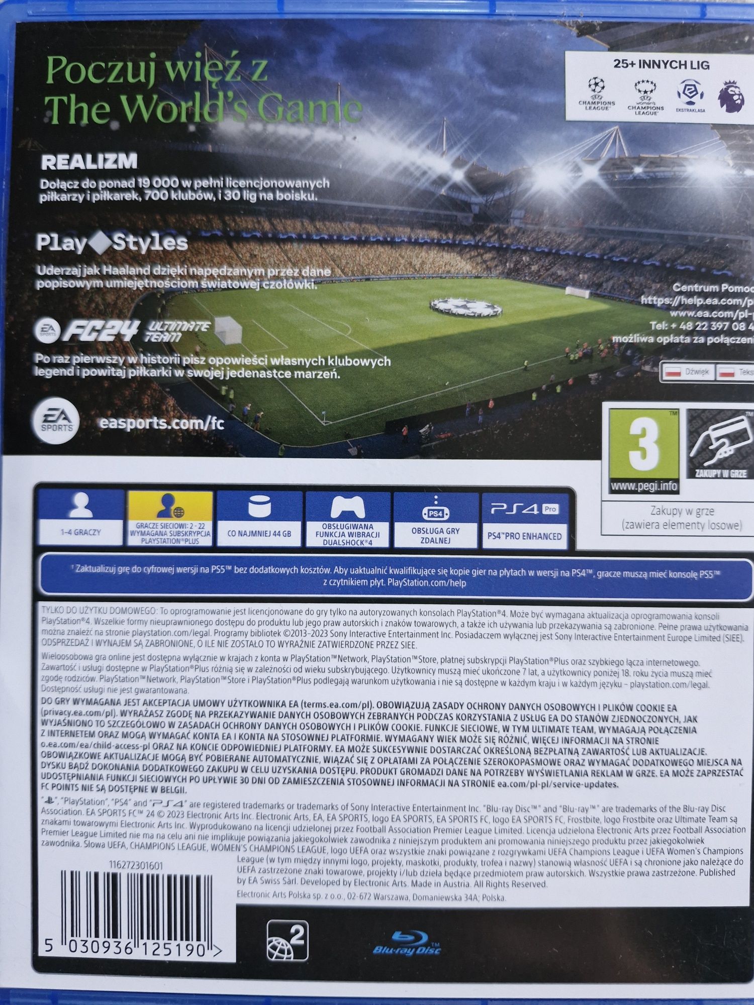 Fc 24 gra na PS4