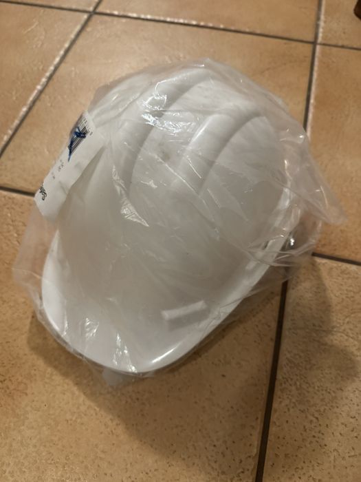 Kask biały ochronny budowlany roboczy