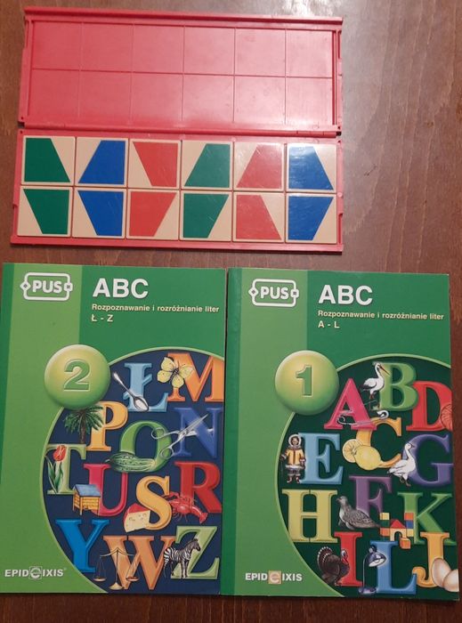 PUS dwa zeszyty z Alfabetu + zestaw kontrolny