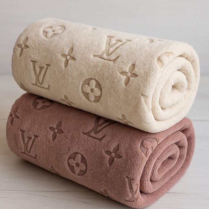 Komplet ręczników beżowe i brązowe