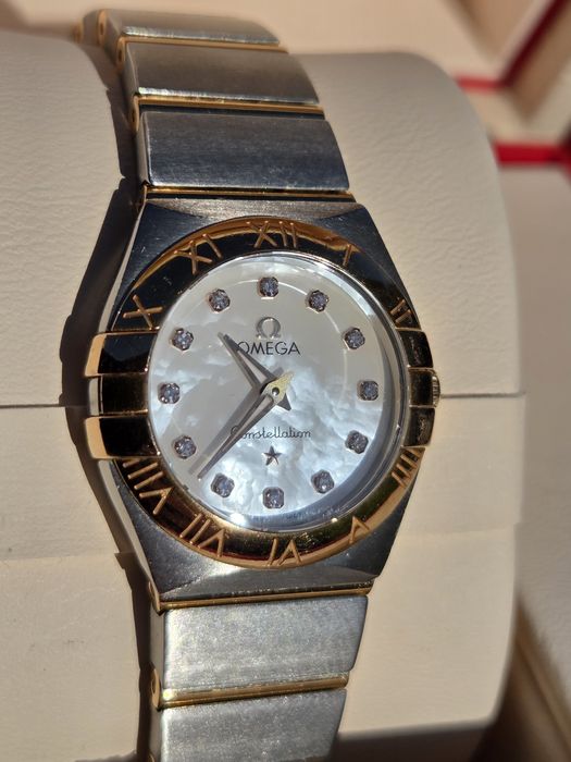 Omega Constellation 24mm z 12 diamentami Full Set ! Jak NOWA!
