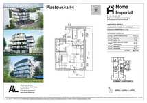 Dwupoziomowy apartament z balkonem i tarasem