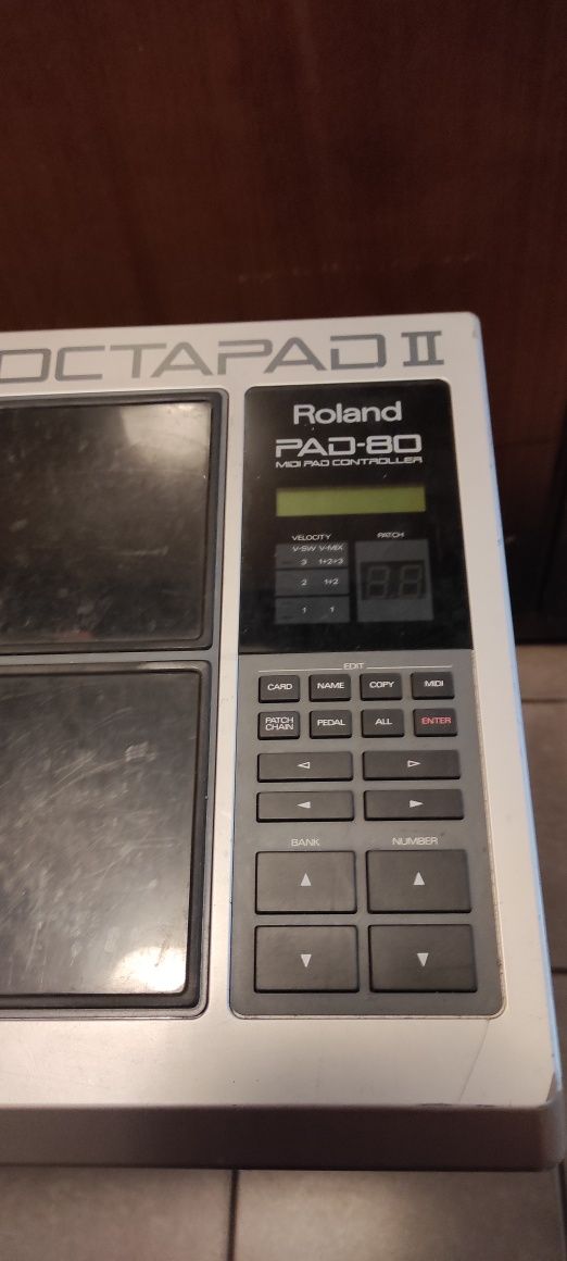 Roland Octapad II PAD-80 Midi Pad Controller